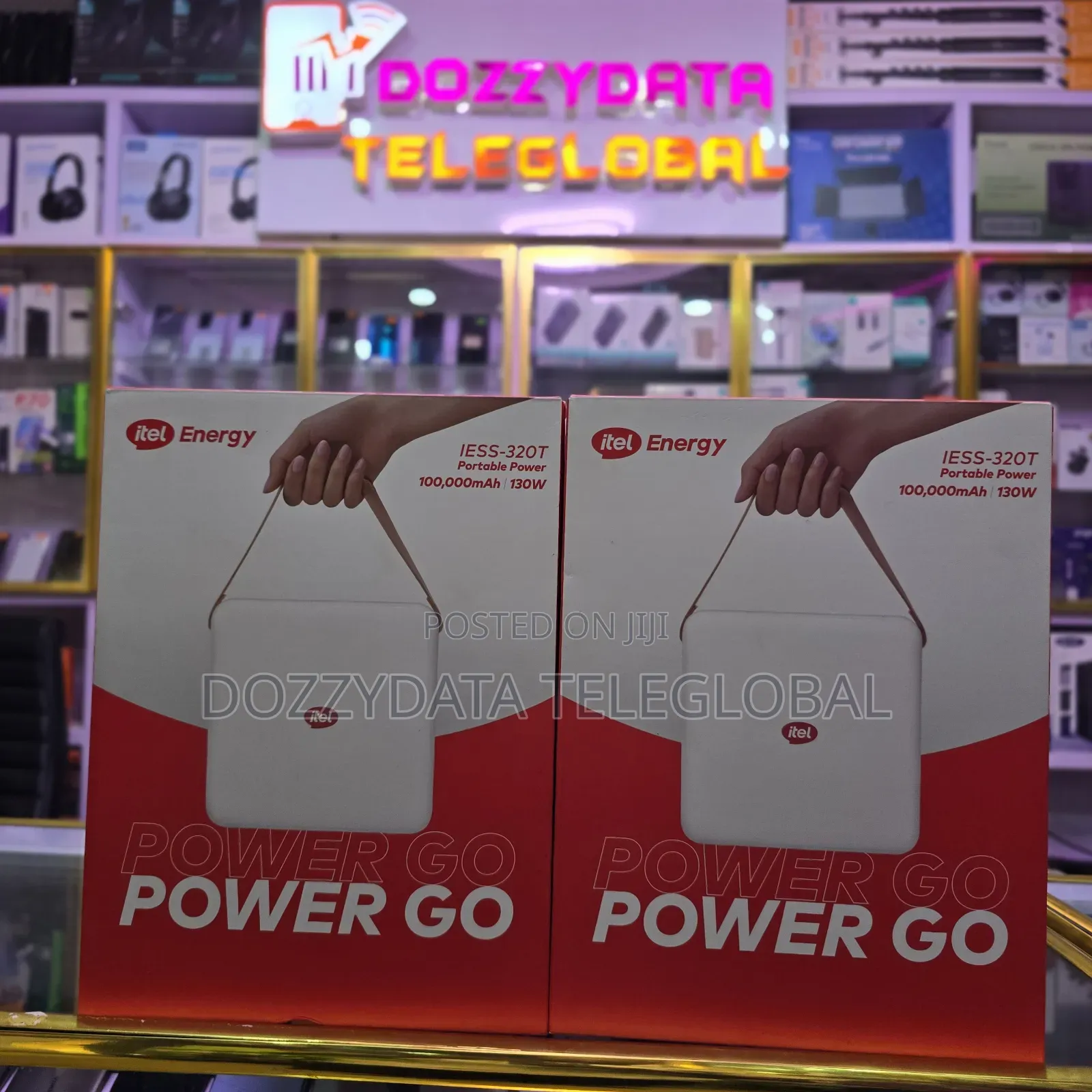 Itel Energy 100,000mah Portable Power Bank - 130w Power Go