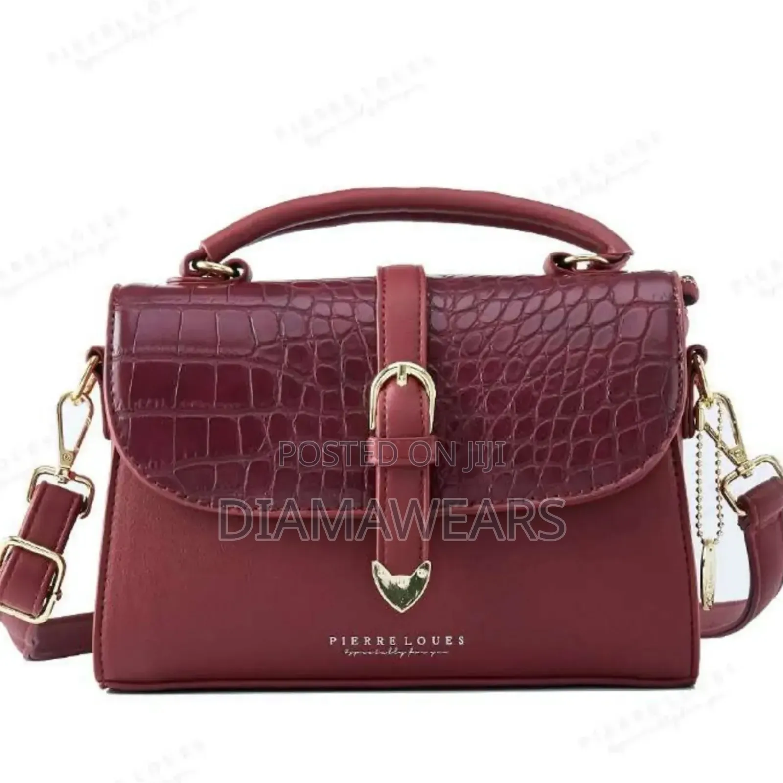 Quality Simple Large Capacity Cross Body Hand Bag Black