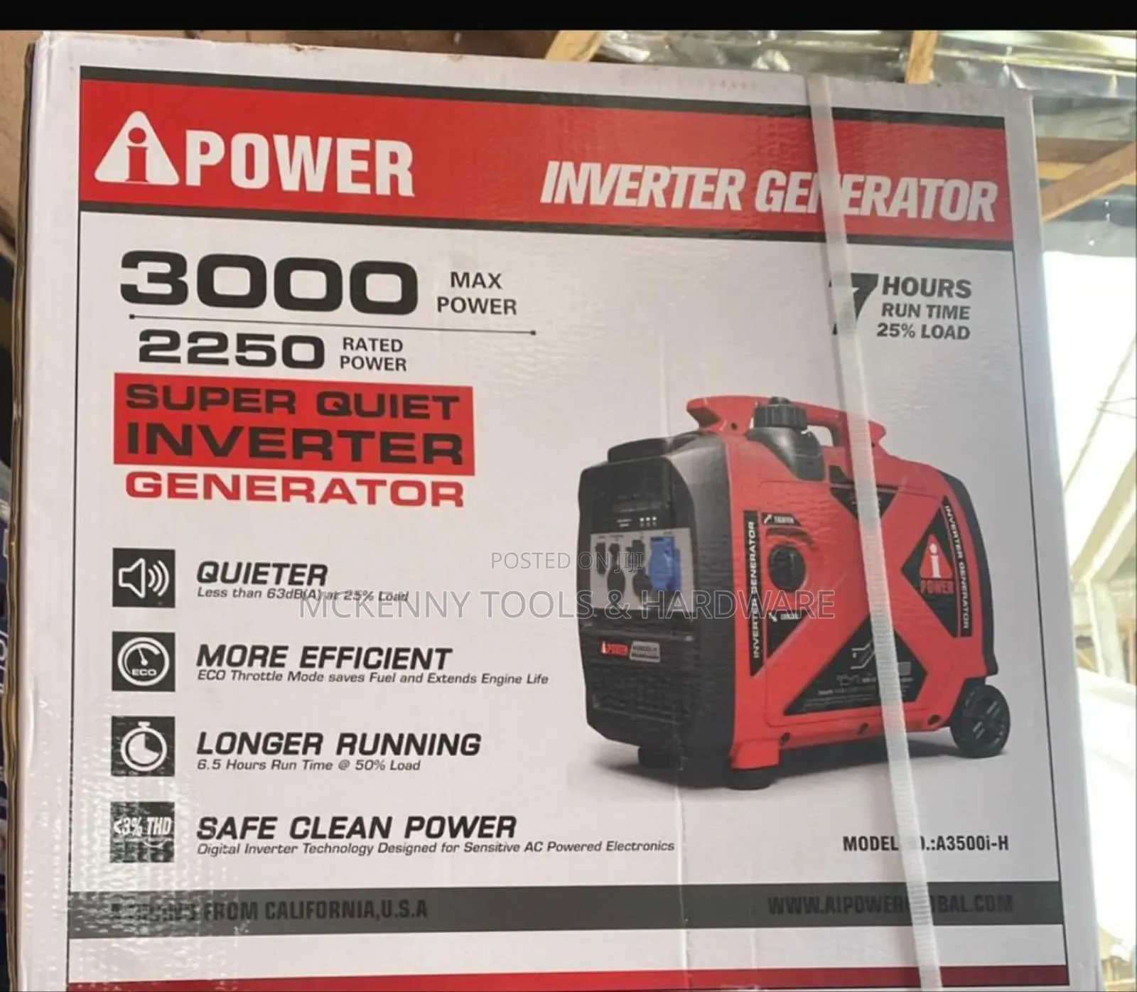 A-ipower 3.0kva Super Quiet Inverter Generator 🔥