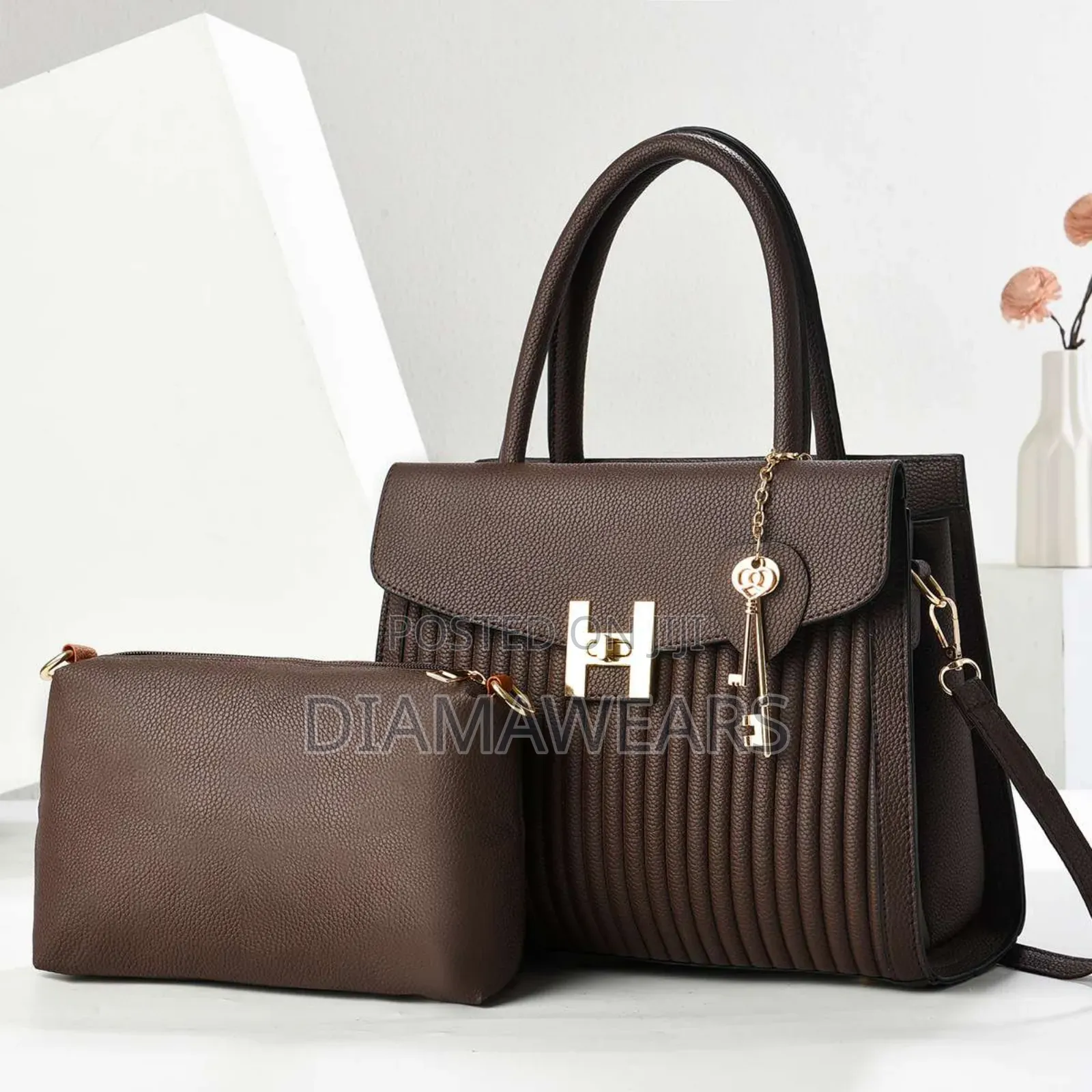 Black Mix Chic Ladies Office Qork Hamd Bag