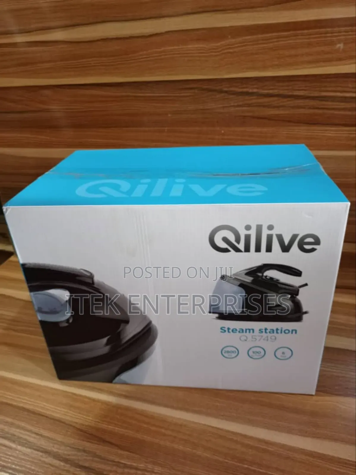 Qilive Steam Station Q.5749 - High-Performance Ironing