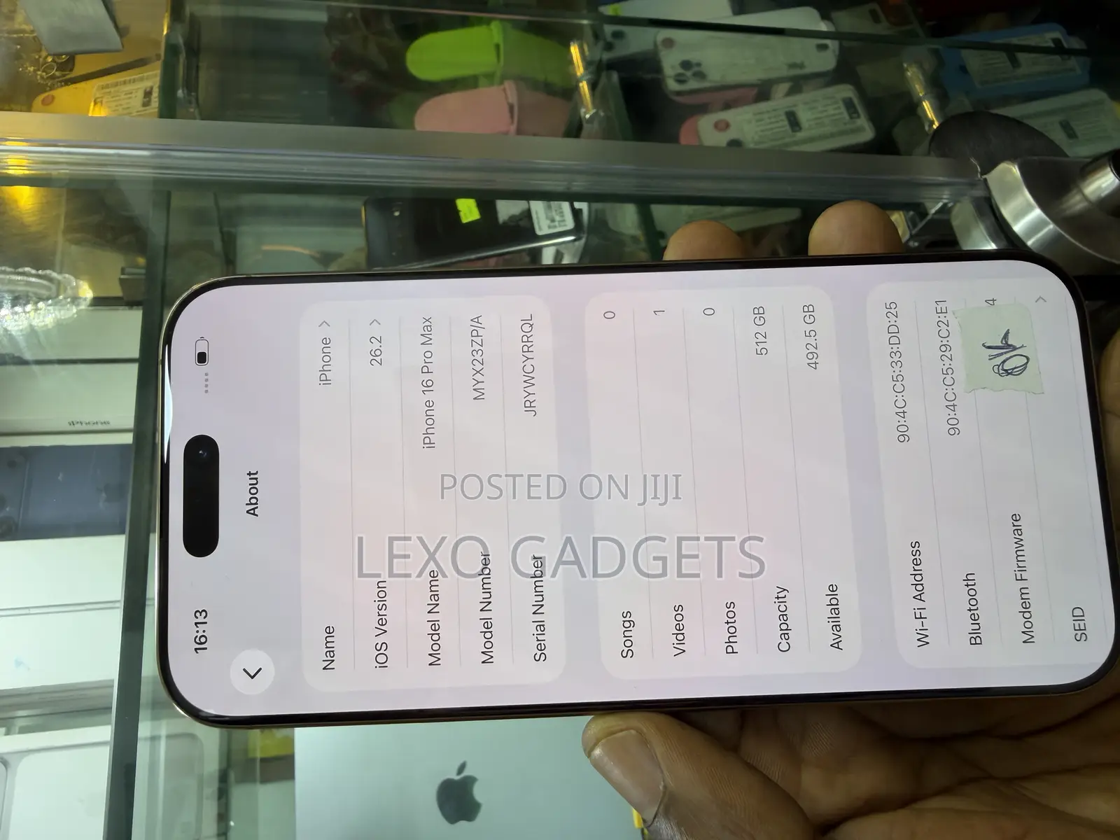 Apple iPhone 16 Pro Max 512 GB Gold