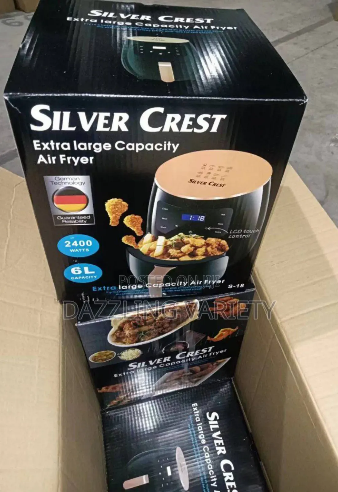 6litres Silvercrest Digital Air Fryer