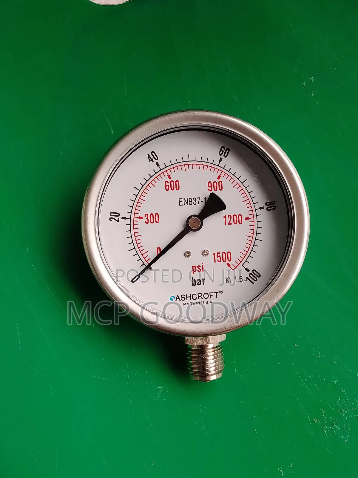 Gauge Pressure Range 0-100