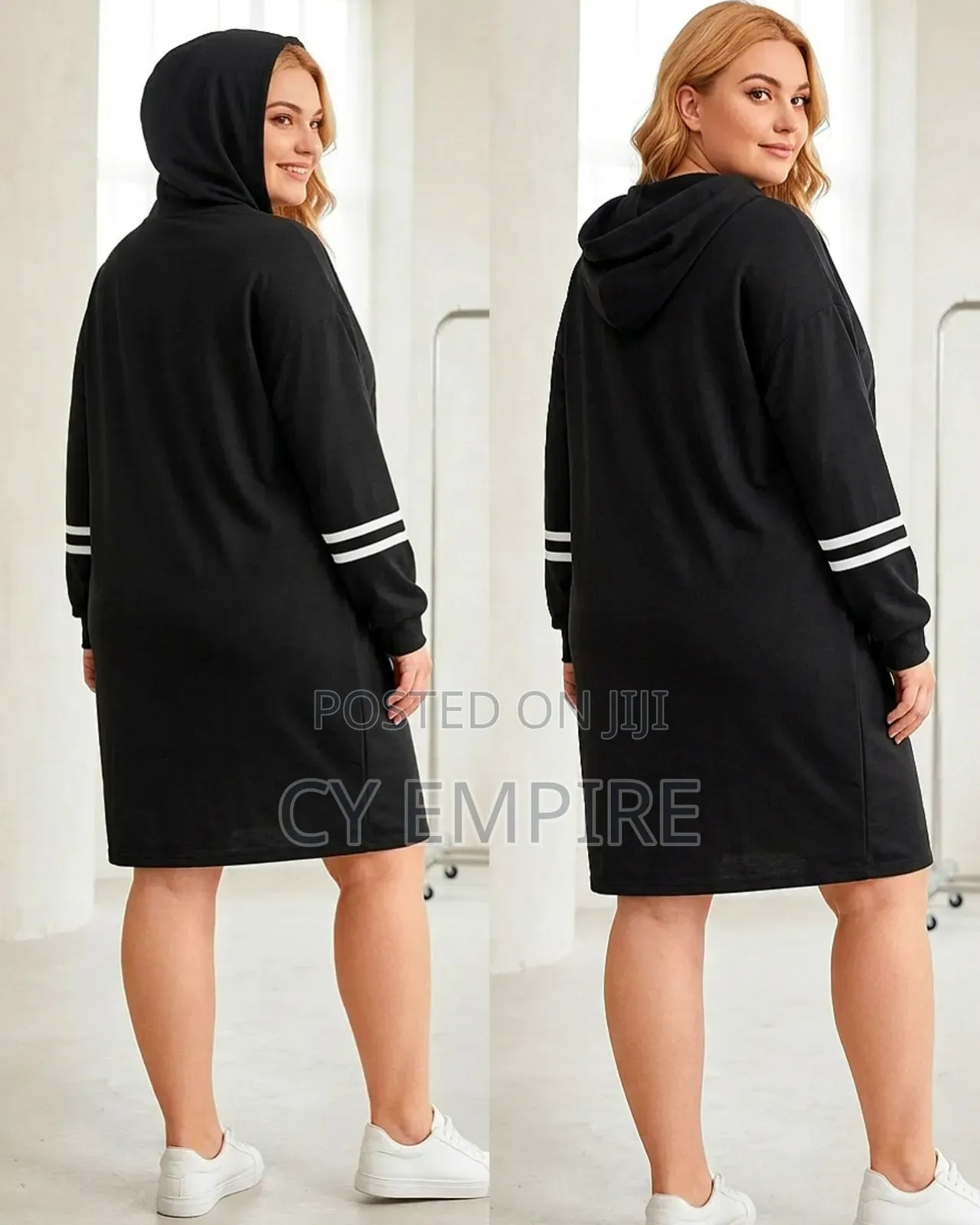 Hoodie Long Sweatshirt With Long Sleeves
