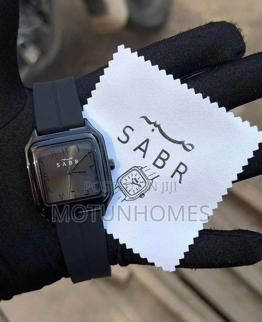 Sabr Rubber Strap Quality Wristwatch