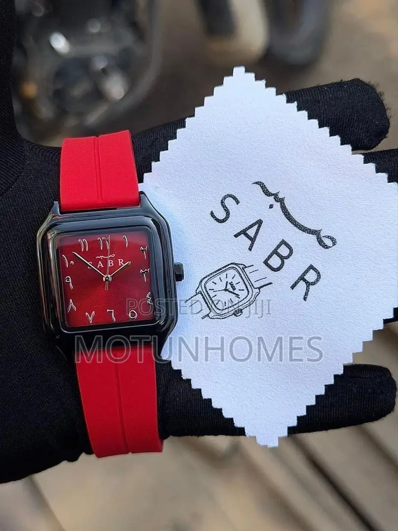 Sabr Rubber Strap Quality Wristwatch