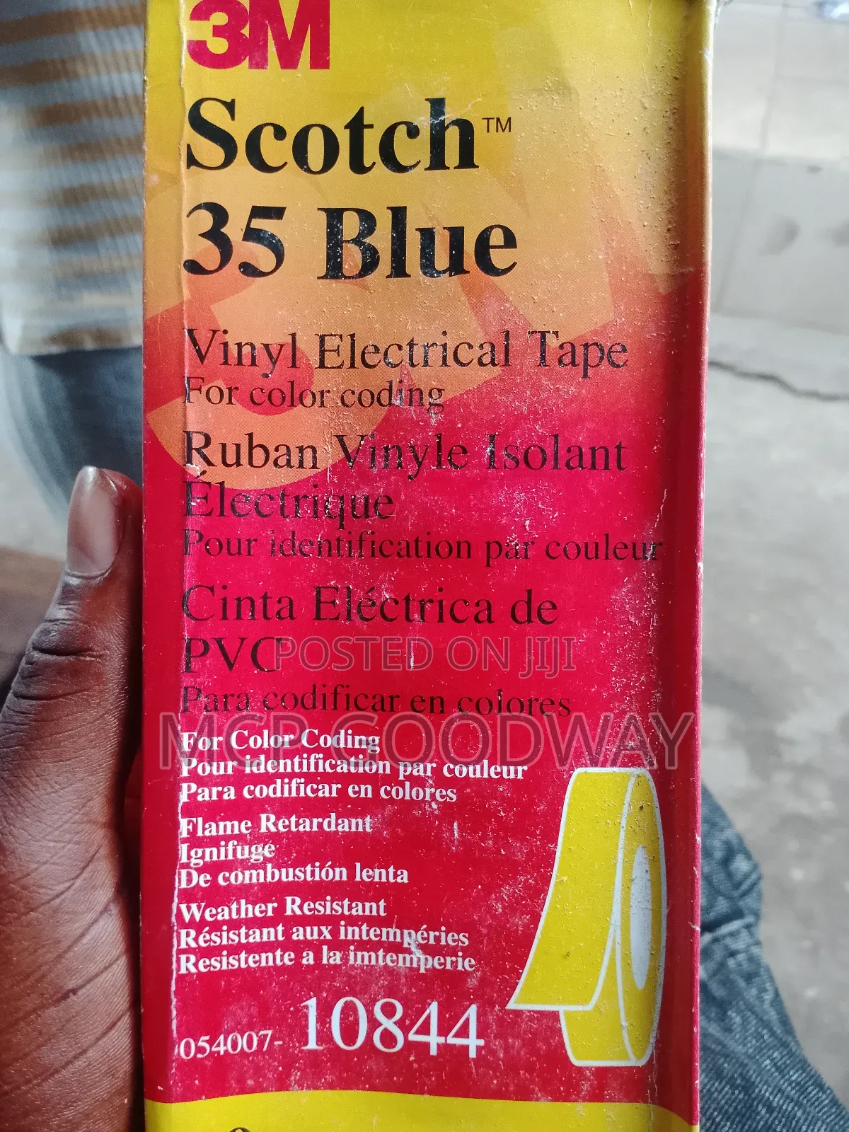 3m Scotch Tape Vinyl Electrical Tape Blue