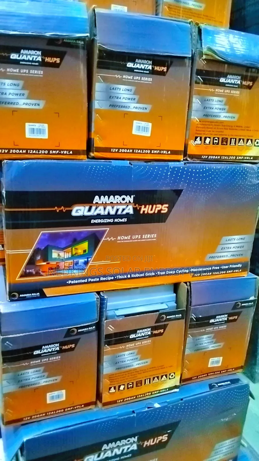200ah 12v Amaron Quanta Dry Cell Battery