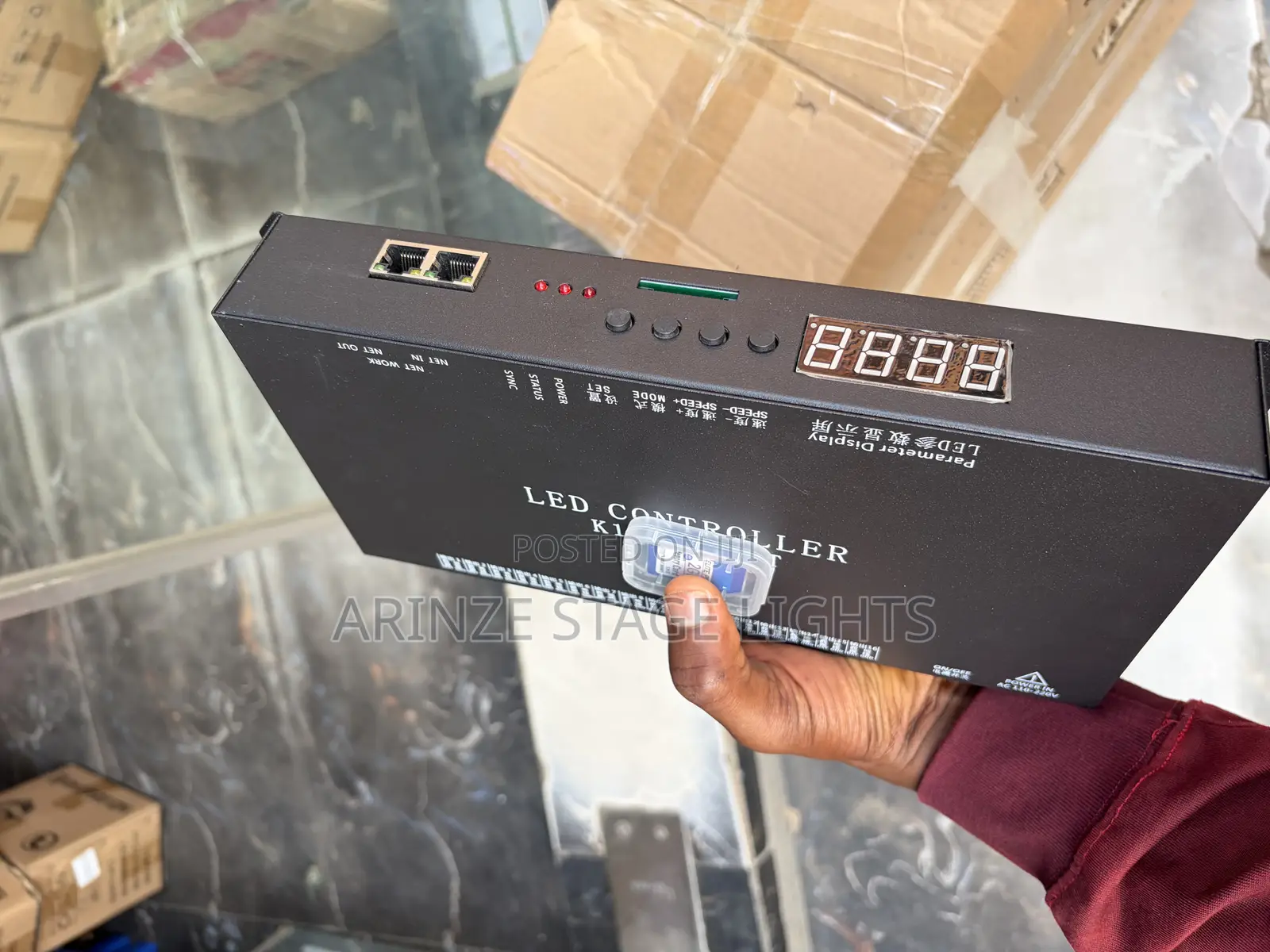 8 Port Artnet Controller