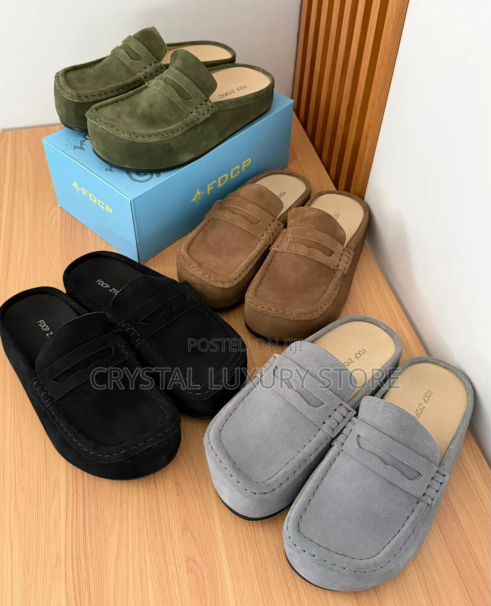 FDCP Quality Luxury Men Suede Slip-On
