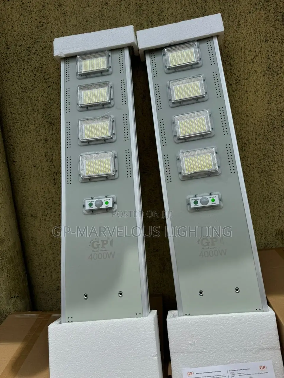 400w Industrial Solar Street Light