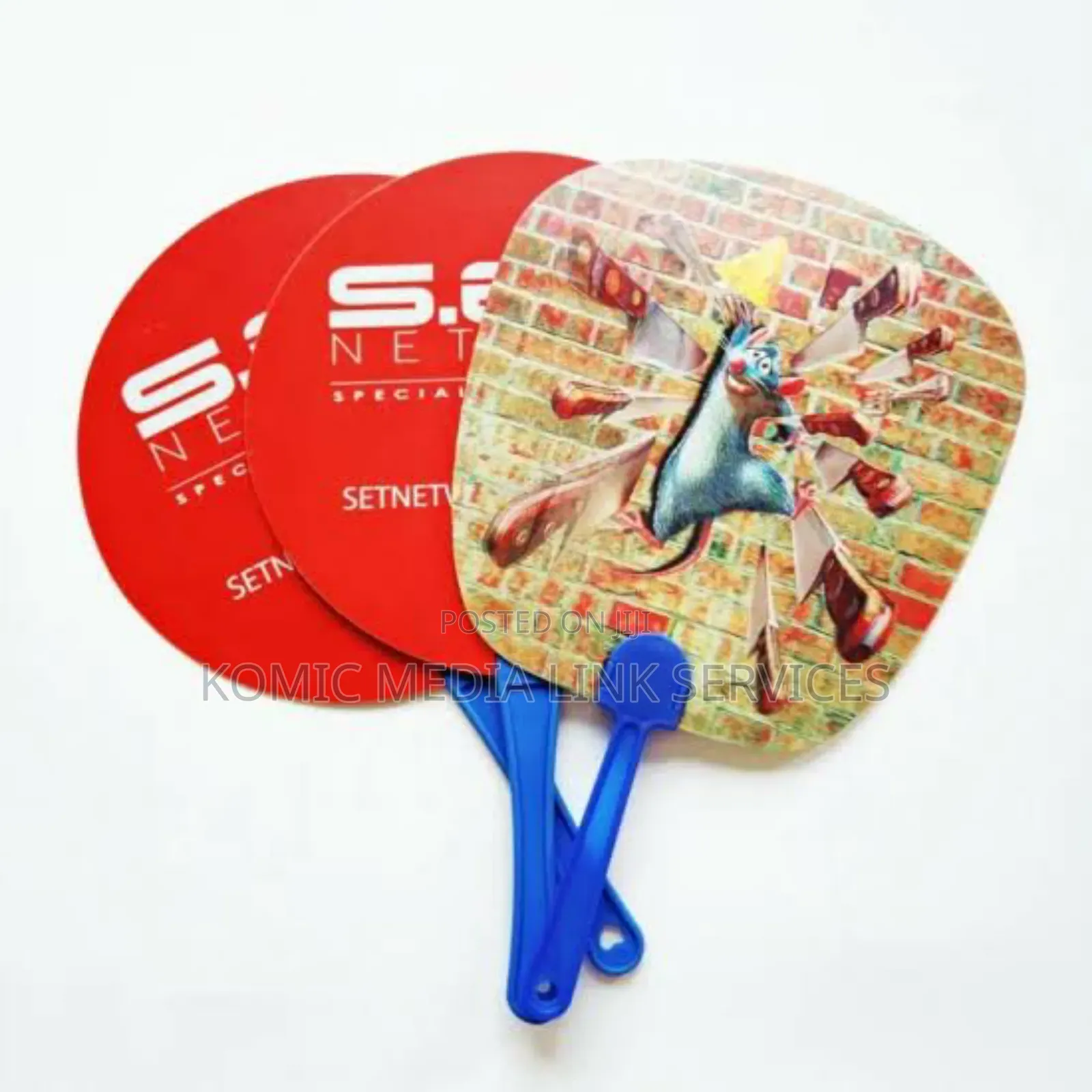 PVC Custom Hand Fan