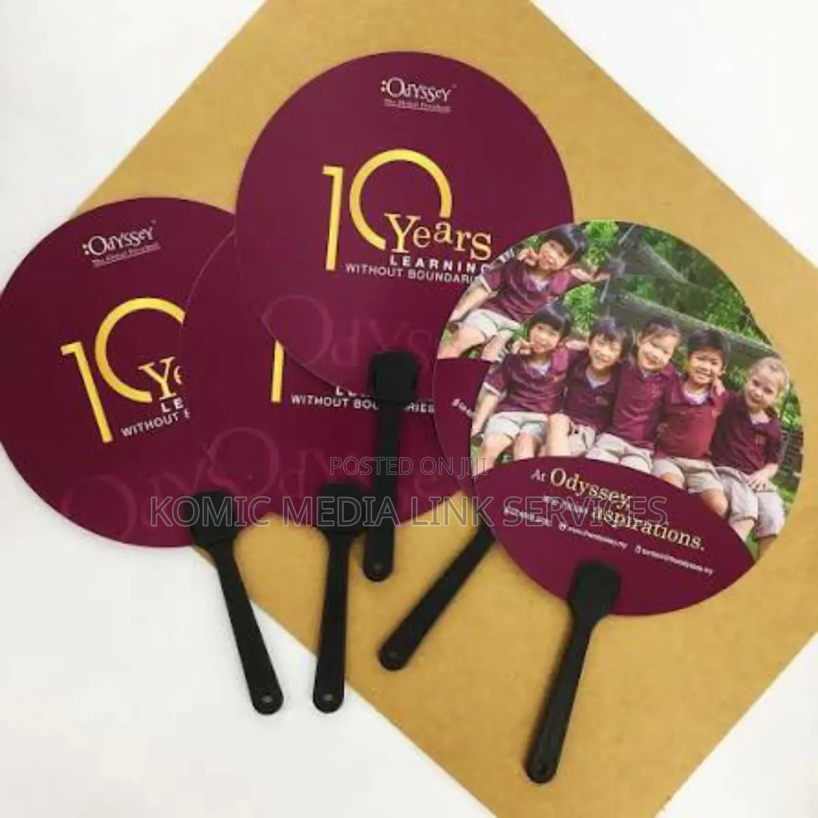 PVC Custom Hand Fan