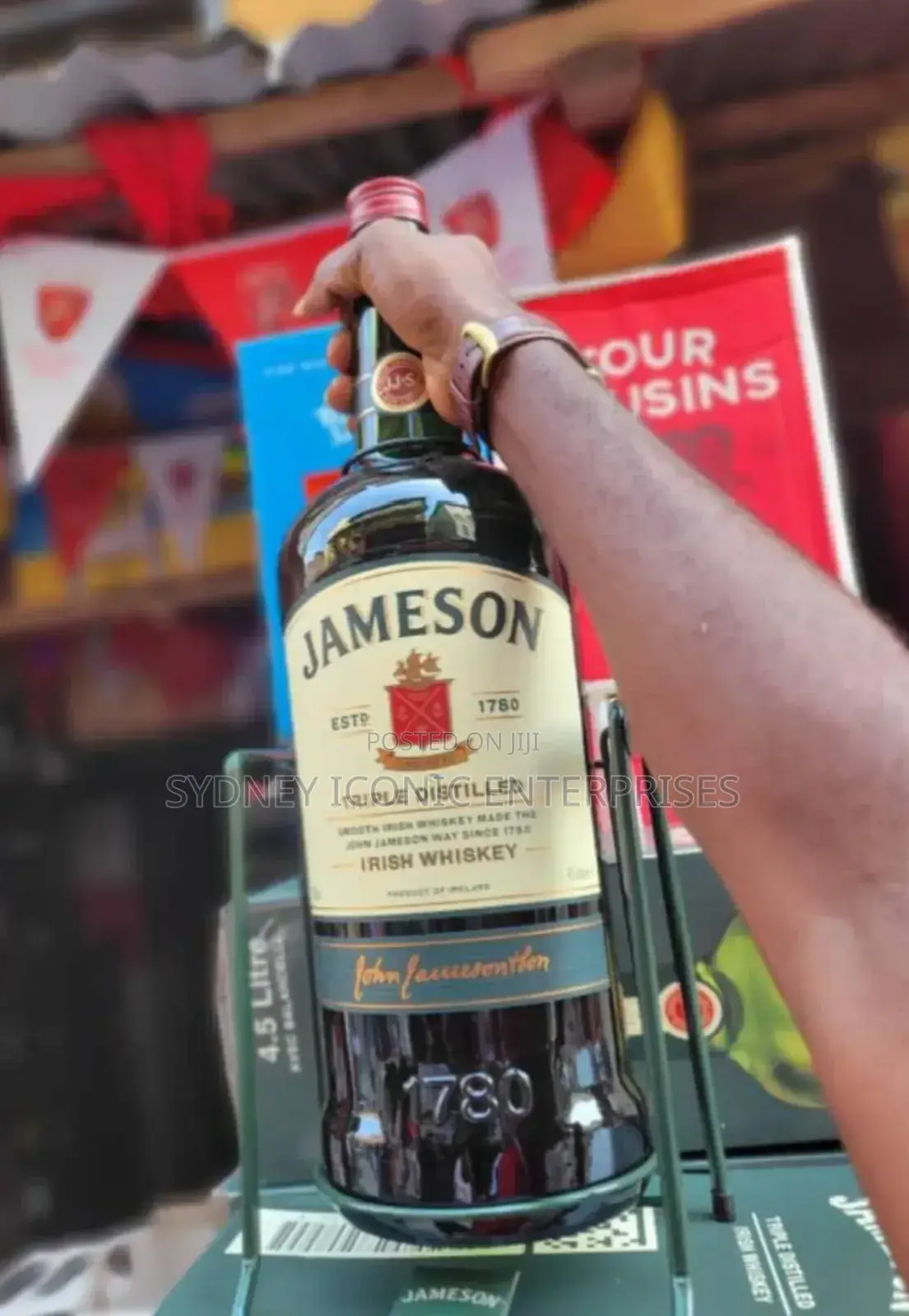 Jameson Green Whiskey 4.5litre