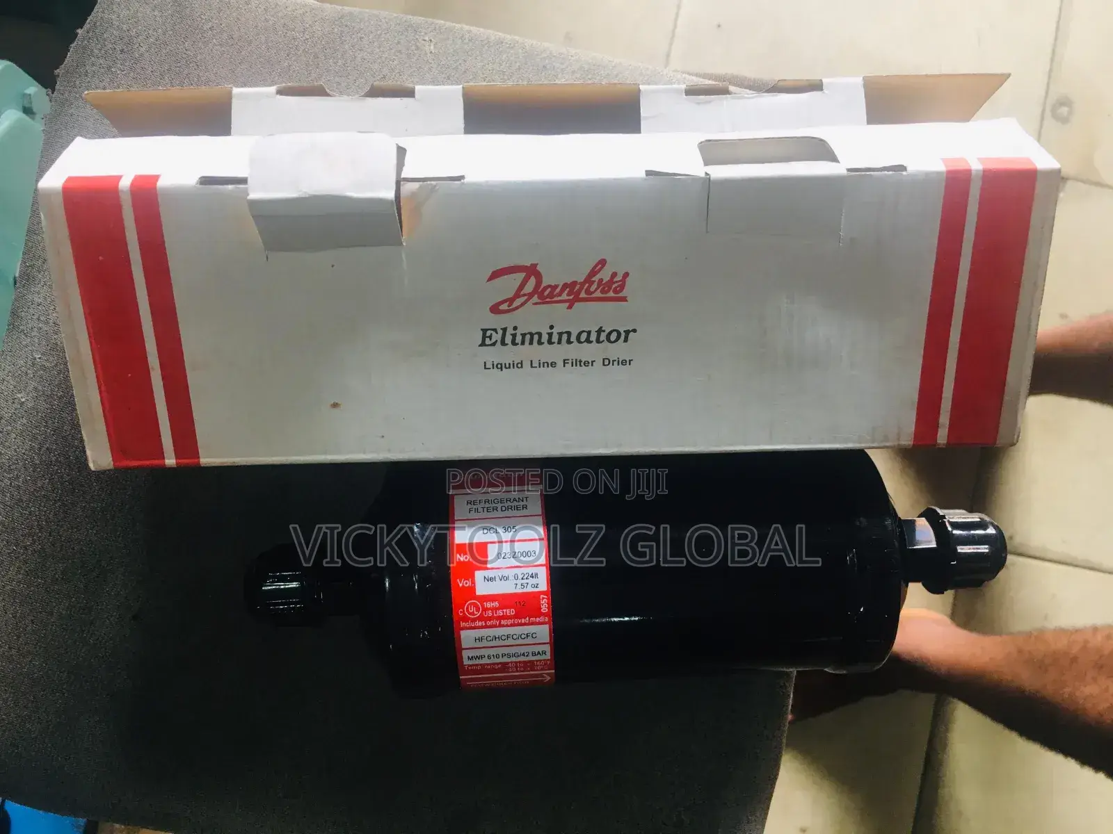 Danfoss Eliminator Refrigerant Filter Drier DCL 305 DCL 164