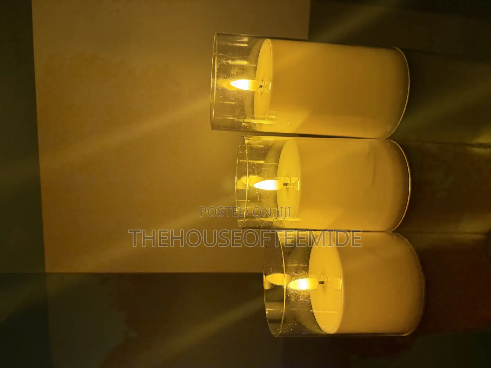 3 in 1 Smokeless Candle Available
