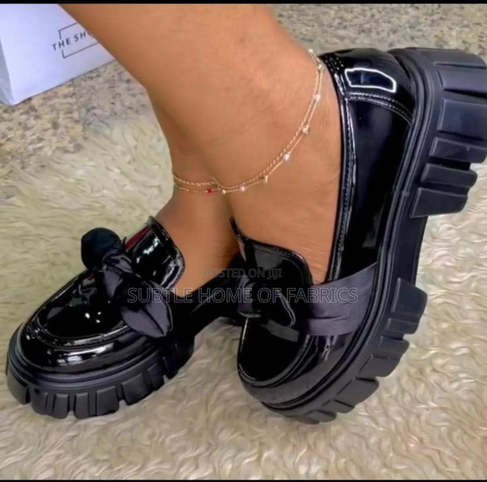 Luxury Black Chunky Loafers – Bold, Comfy Everyday Chic