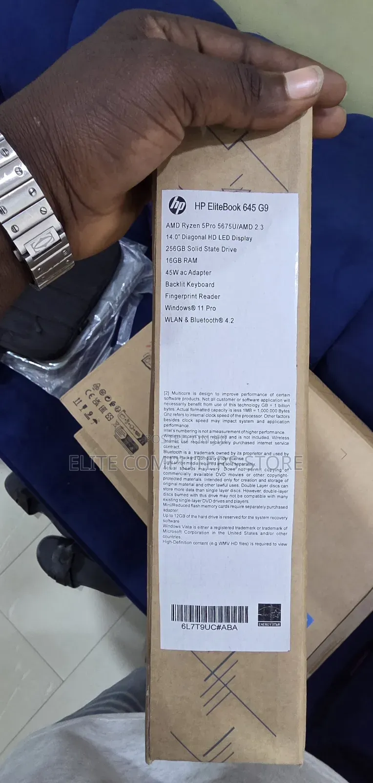 New Laptop HP EliteBook 645 G9 16GB AMD Ryzen 5 SSD 512GB