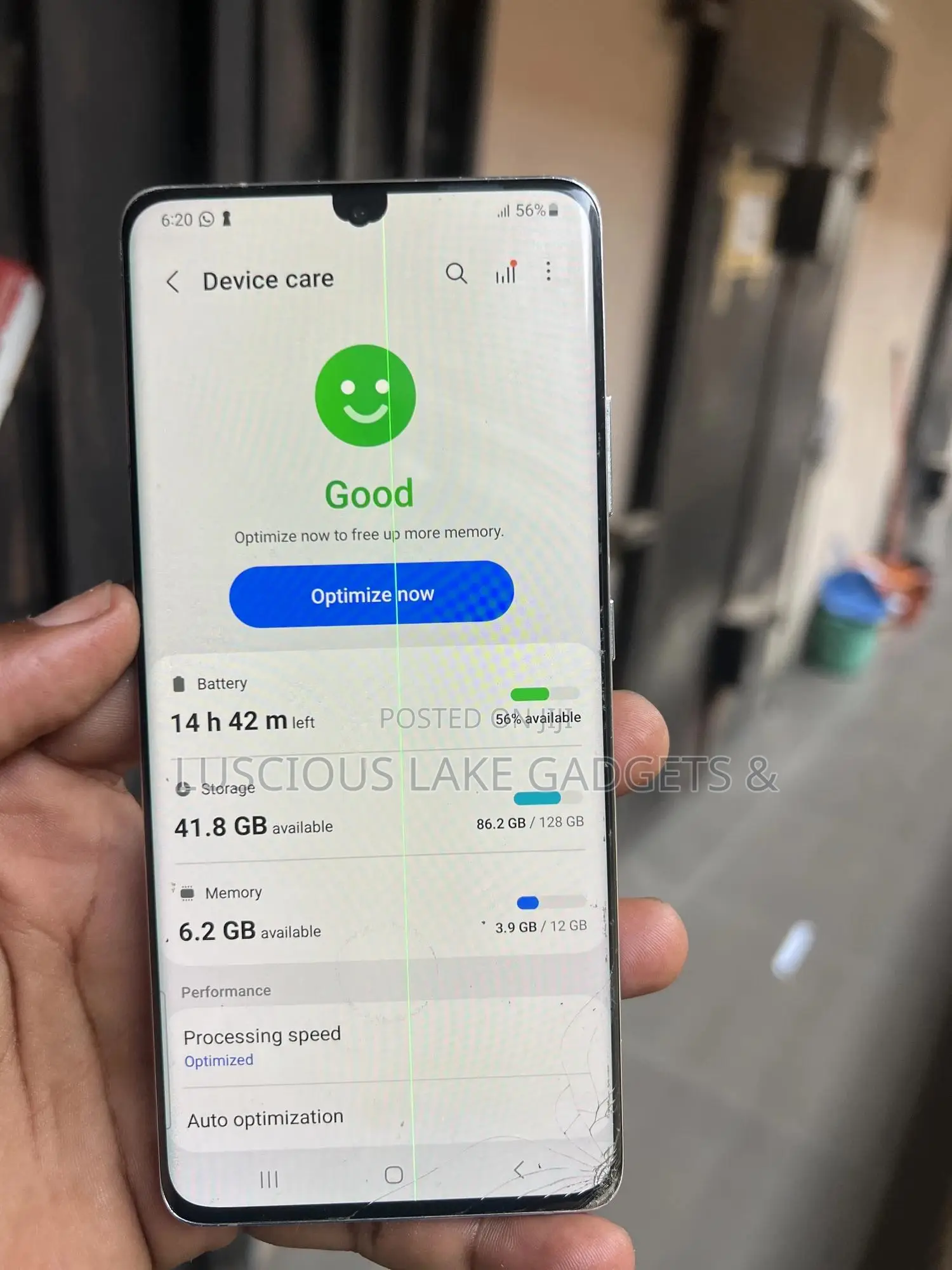 Samsung Galaxy S21 Ultra 5G 128 GB Silver