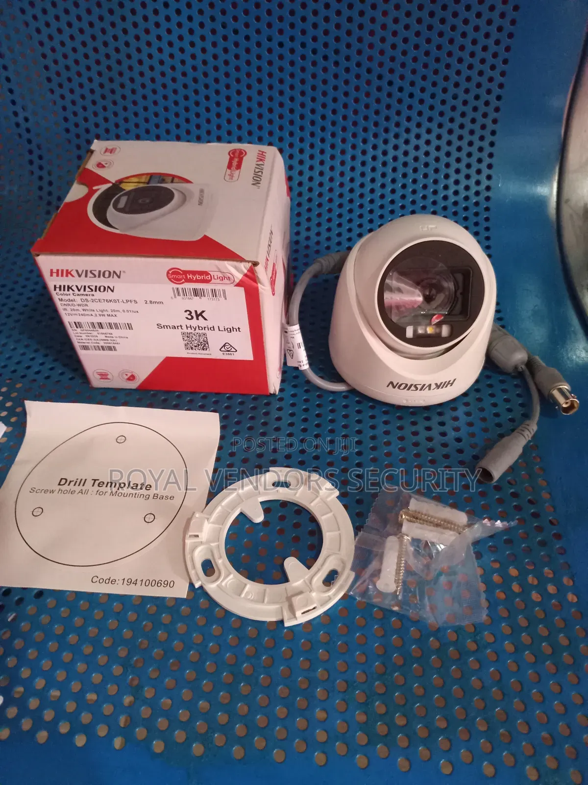 5mp CCTV Camera With Voice Capture (Audio), Day /Night Coloured Video