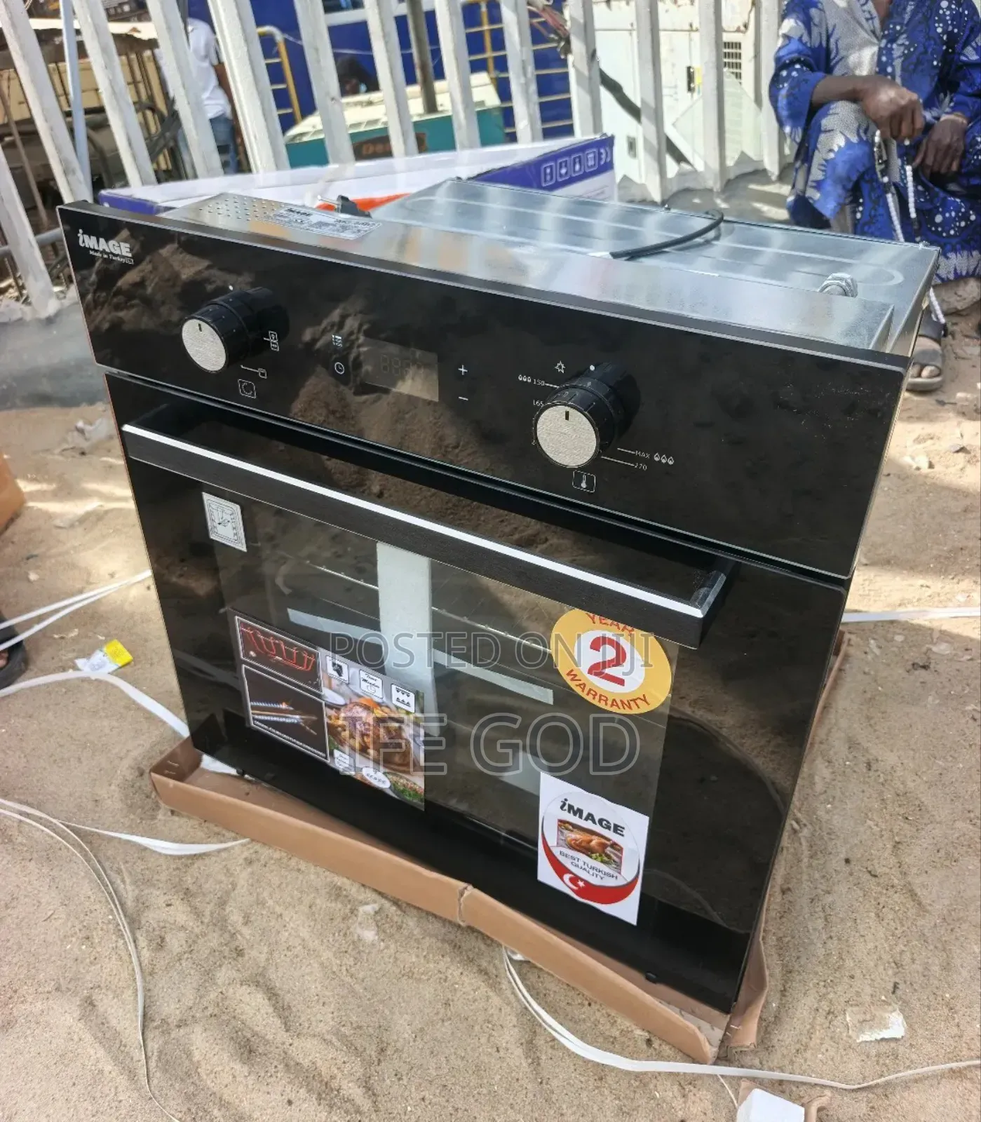 Original Image 60x60cm Built-in Premium Gas & Electric Oven With Grill