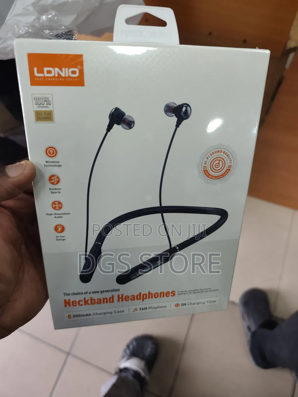 Ldnio No2 Neckband Bluetooth Earbuds