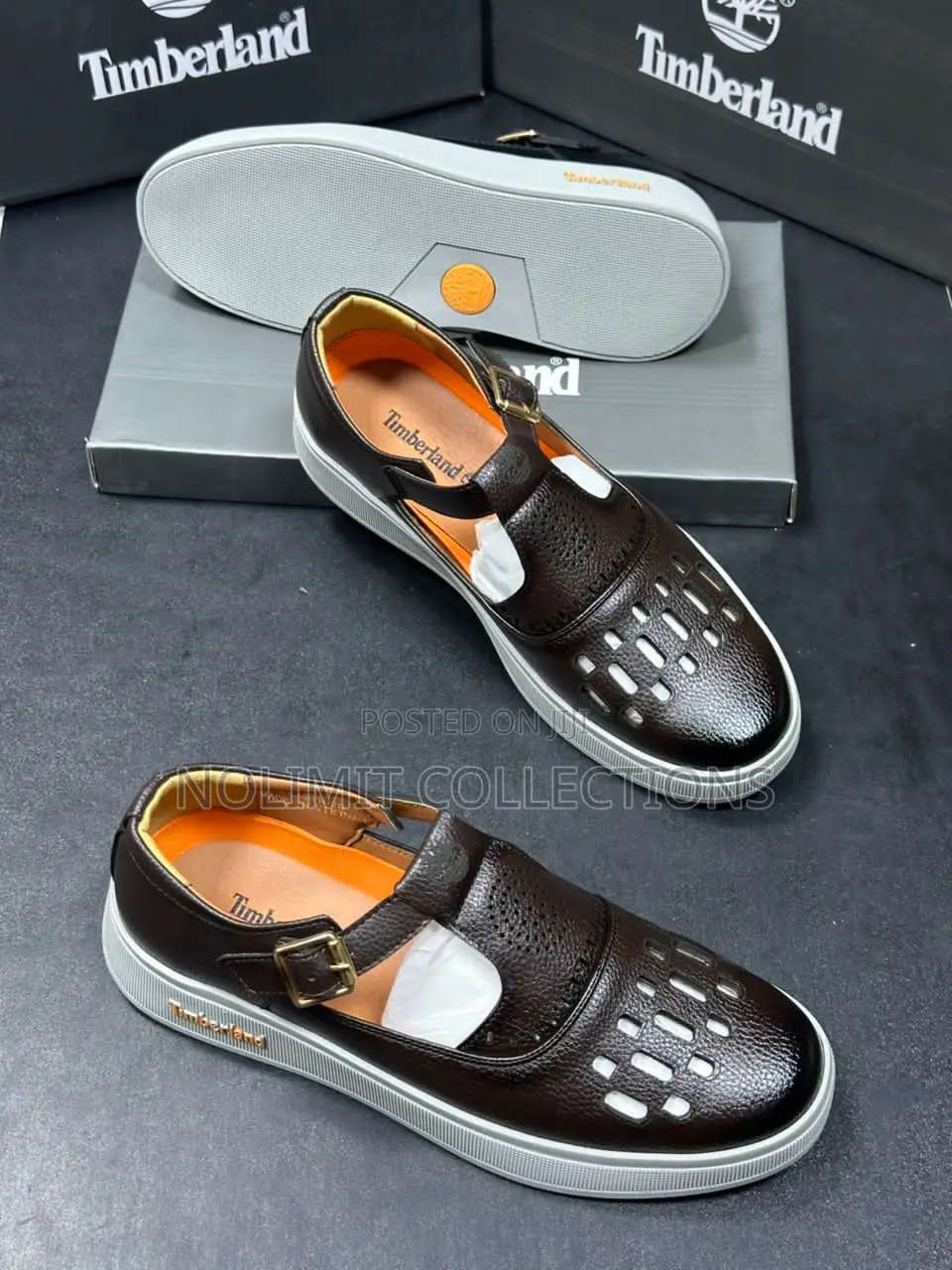 Timberland Leather Sandal Loafers