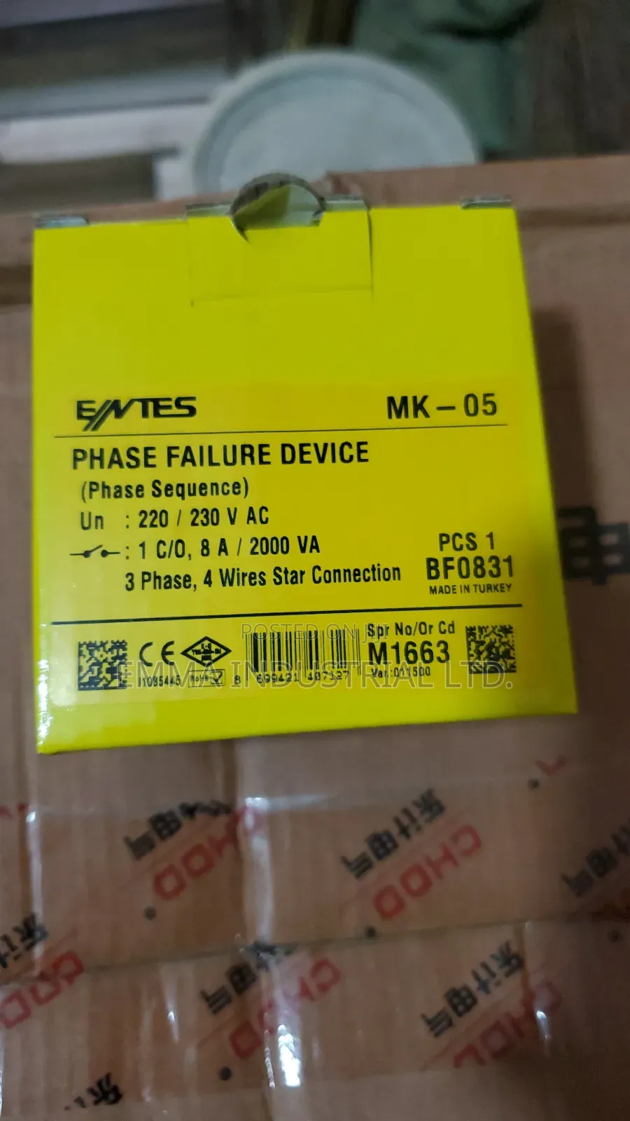 Phase Failure Relay
