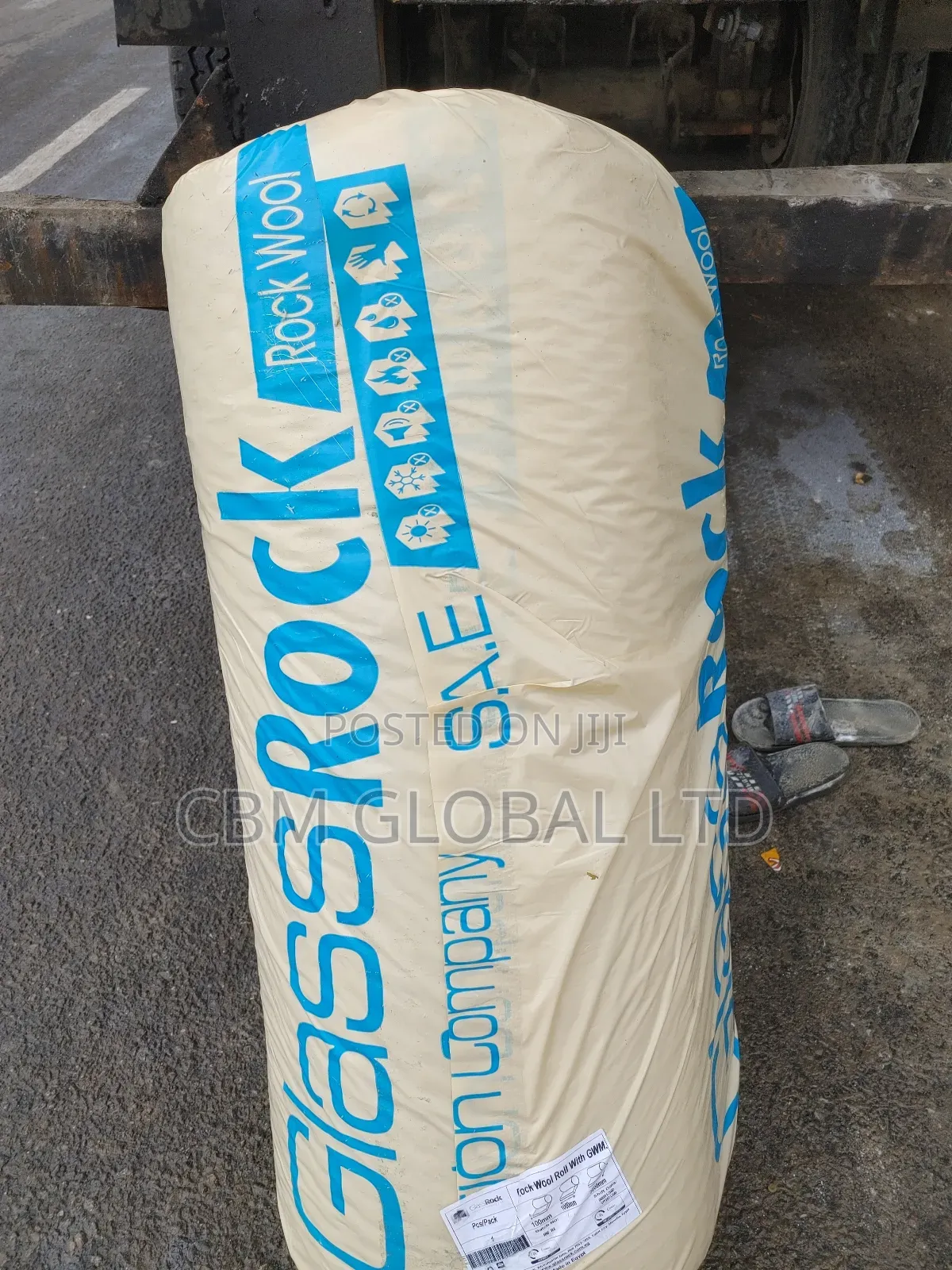 Rockwool 50mmx1mx5m With Galvanized Wire Mesh