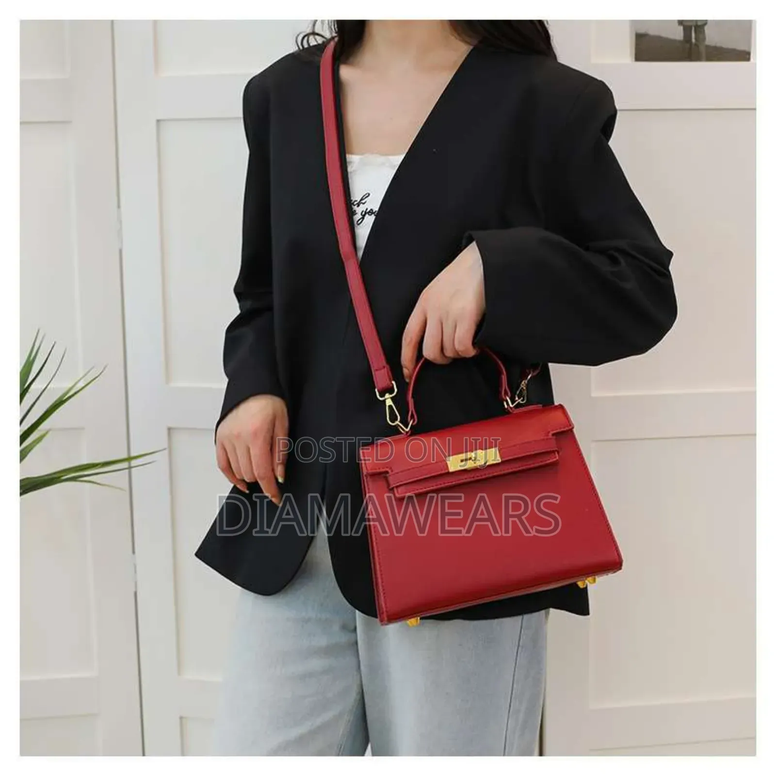White Kelly Quality and Unique Stylish Hand Bag