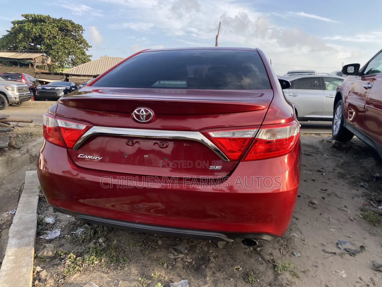 Toyota Camry SE 4dr Sedan (2.5L 4cyl 6A) 2015 Red