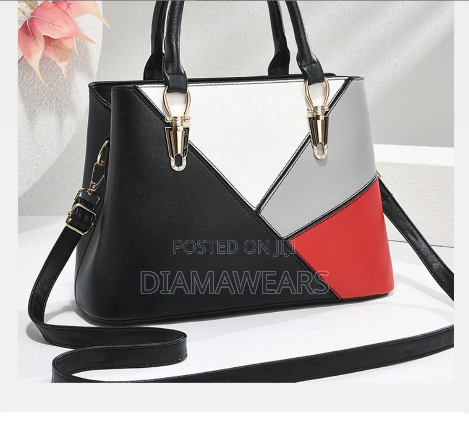 Ladies Multicolour 3 Compartment Jand Bags We