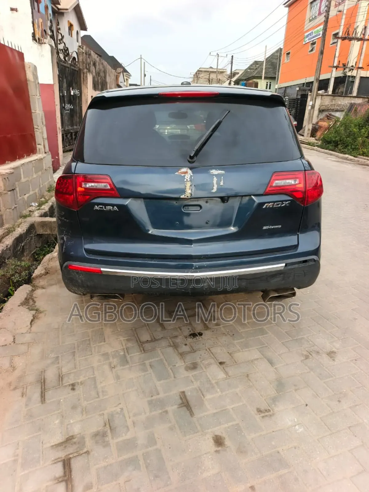 Acura MDX SUV 4dr AWD (3.7L 6cyl 6A) 2012 Blue