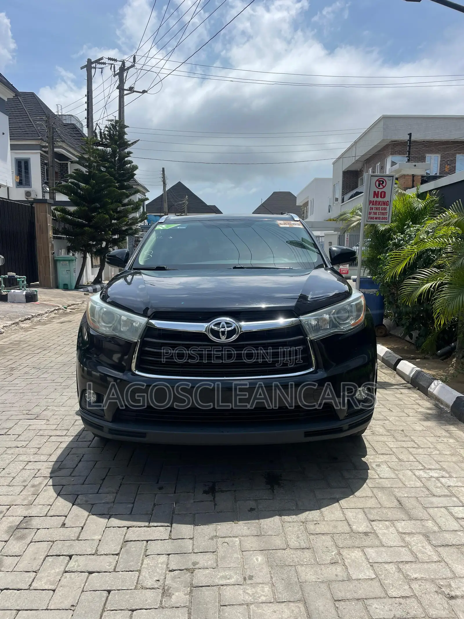 Toyota Highlander XLE 4dr SUV AWD (3.5L 6cyl 6A) 2015 Black