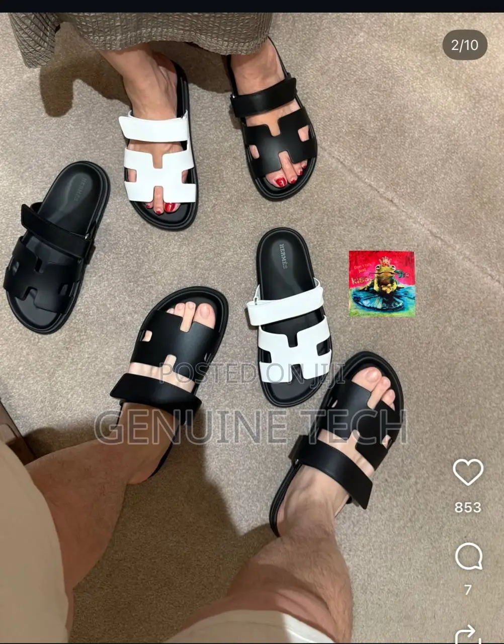 Hermes Slippers