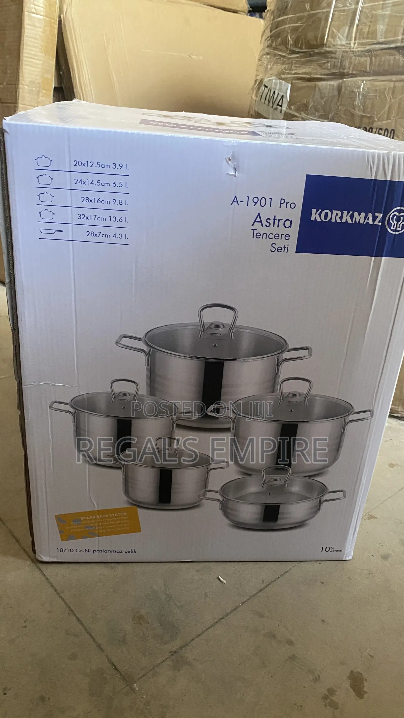 Kormaz Stainless Steel Pot