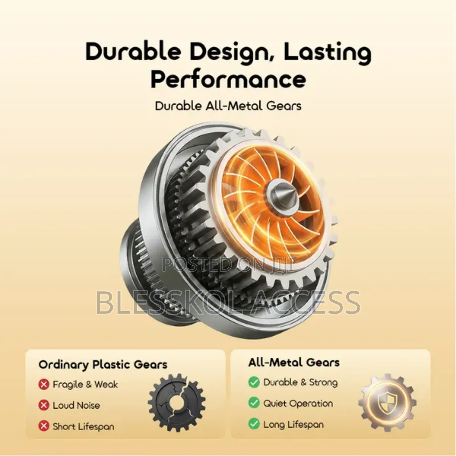 Oraimo Ominimix 6 Speeds Durable All Metal Gears Stand Mixer