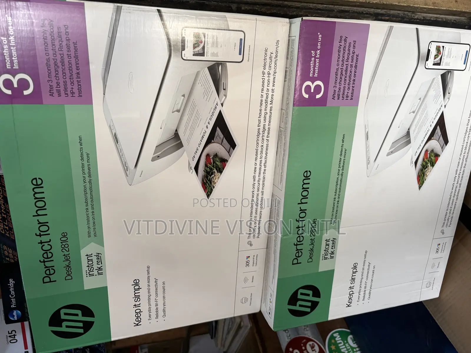 Hp Deskjet 2810e Wireless All-in-one Color Printer, Copier, Scanner