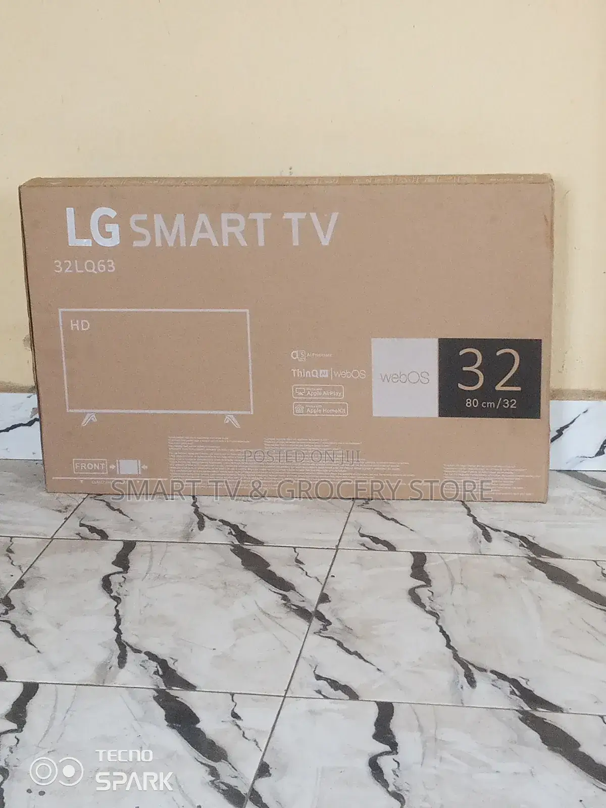 Lg 32 Inches Smart Tv With Netflix and Prime Video