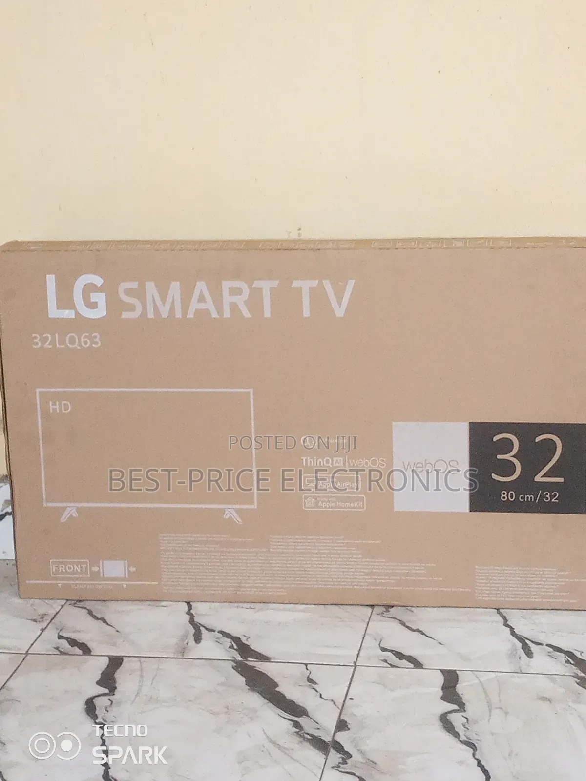 Lg 32 Inches Smart Tv With Netflix and Prime Video