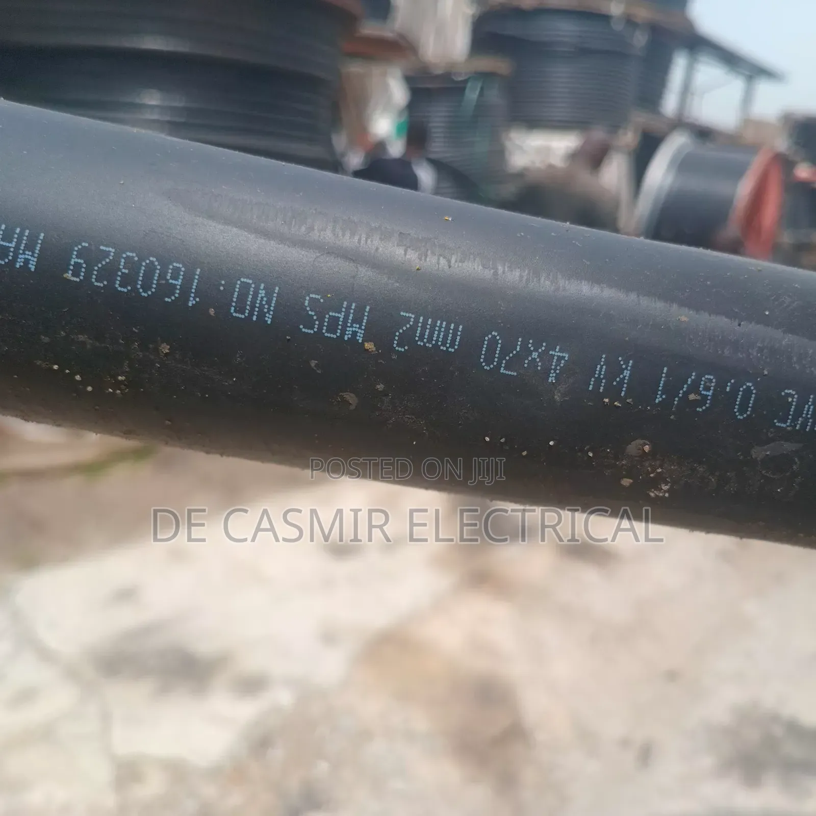 4x70mm2 Armoured Cable