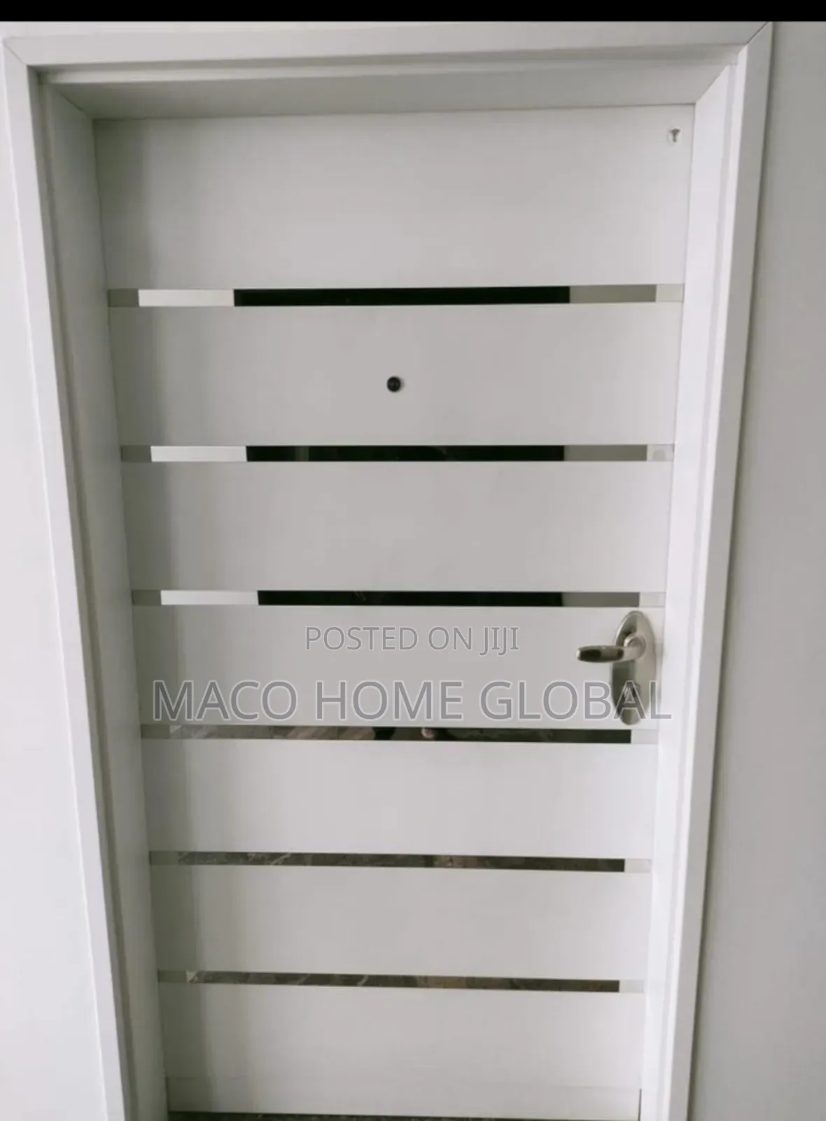 Israeli Security Door Madrid White 880