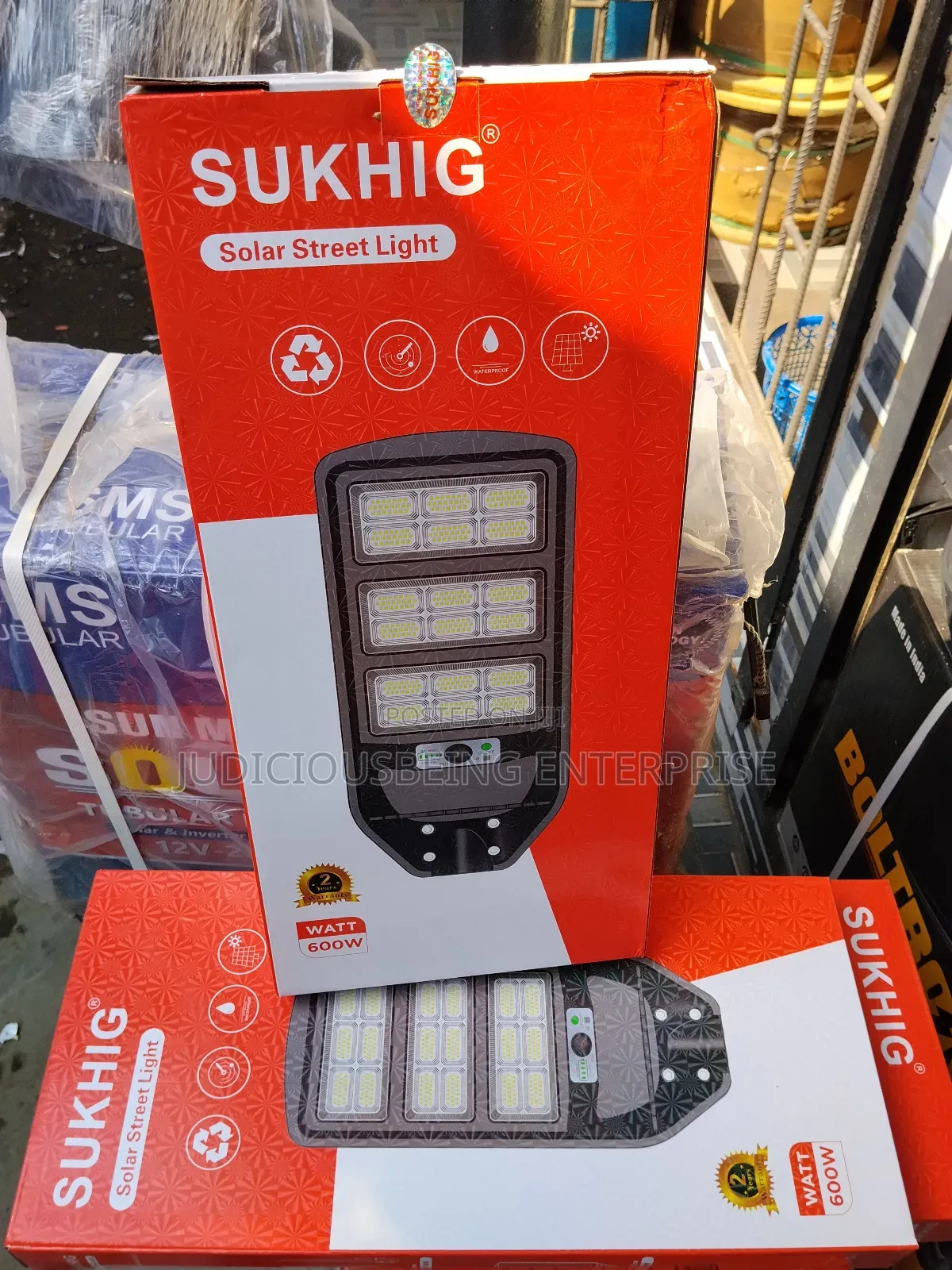 600w Suhkig Solar Street Light