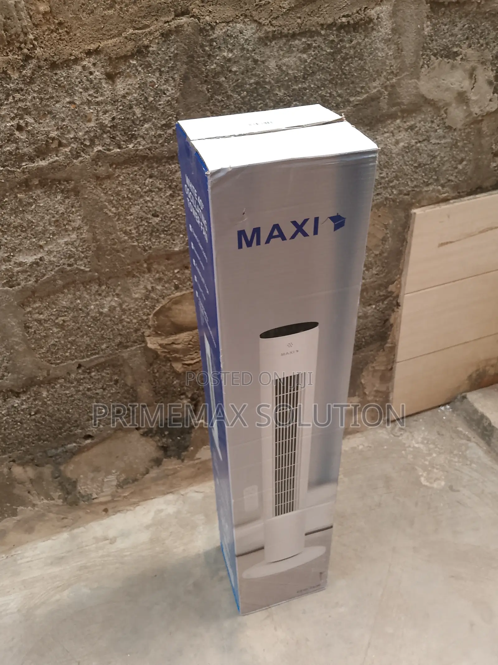 Maxi 40" Remote Control Tower Fan – 7-Hour Timer, Natural Breeze.