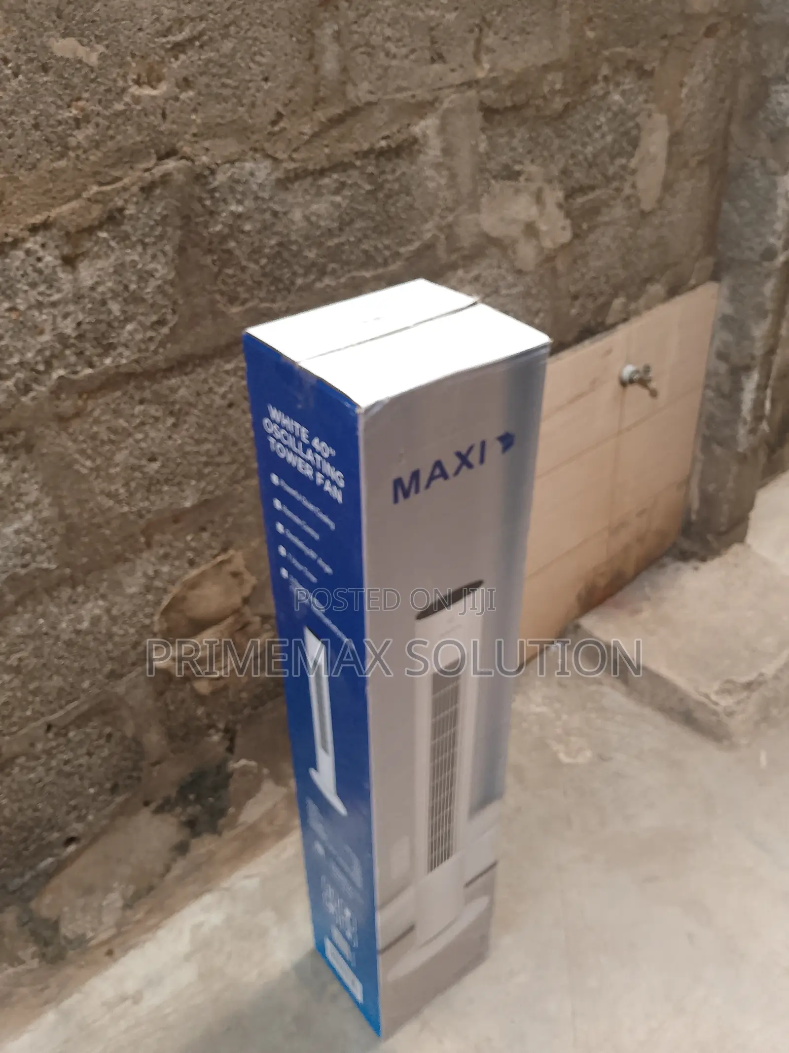 Maxi 40 Inch Tower Fan – 3 Speeds, Perfect for Office Bedroom