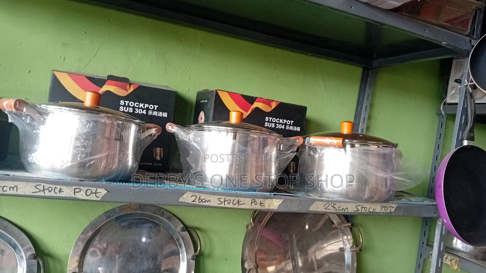 4 Set Stock Steamer Pot