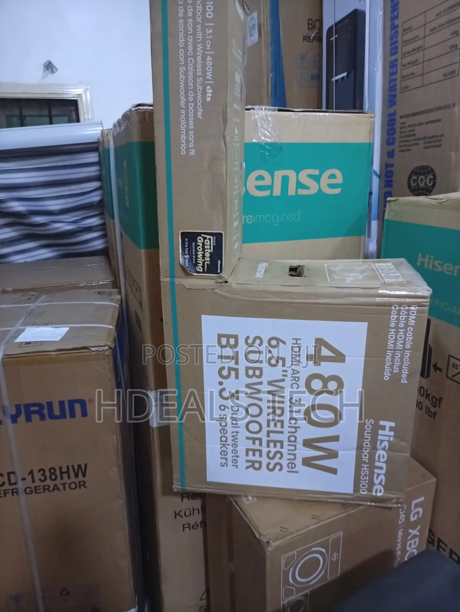 Enjoy Movie Nights With Hisense 480w Sound System