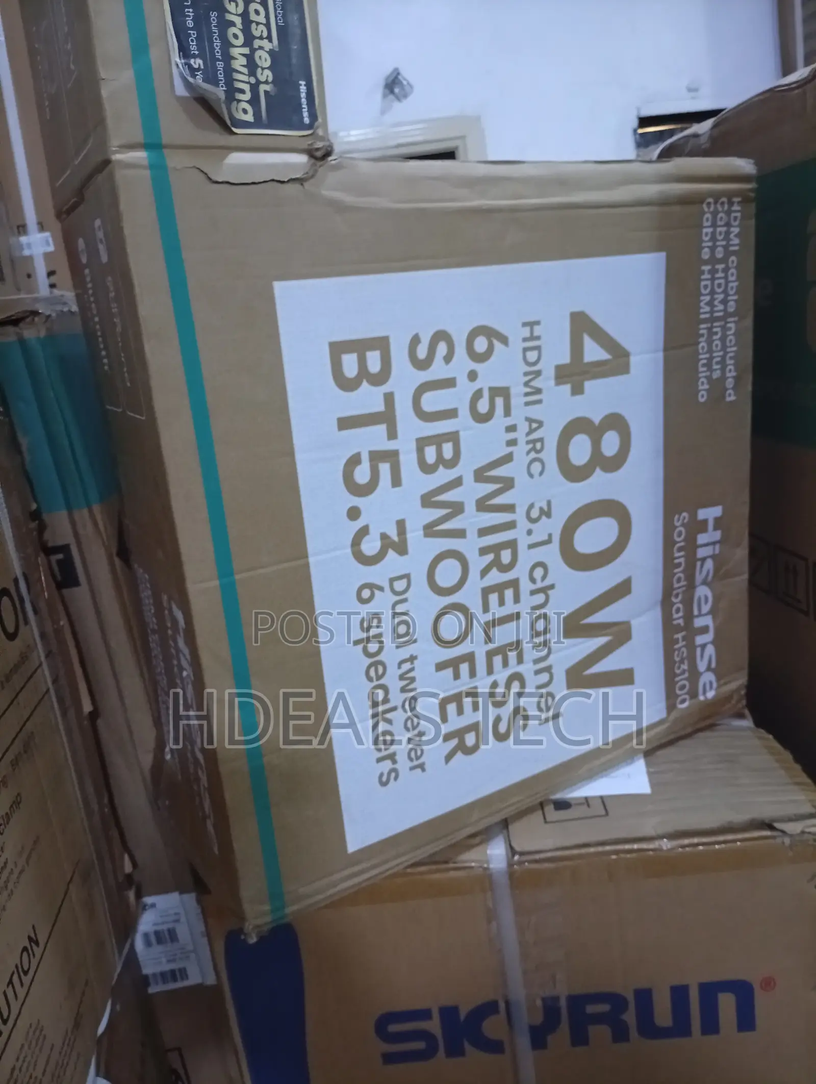 Hisense 480w Sound Bar Will Shake Your Room