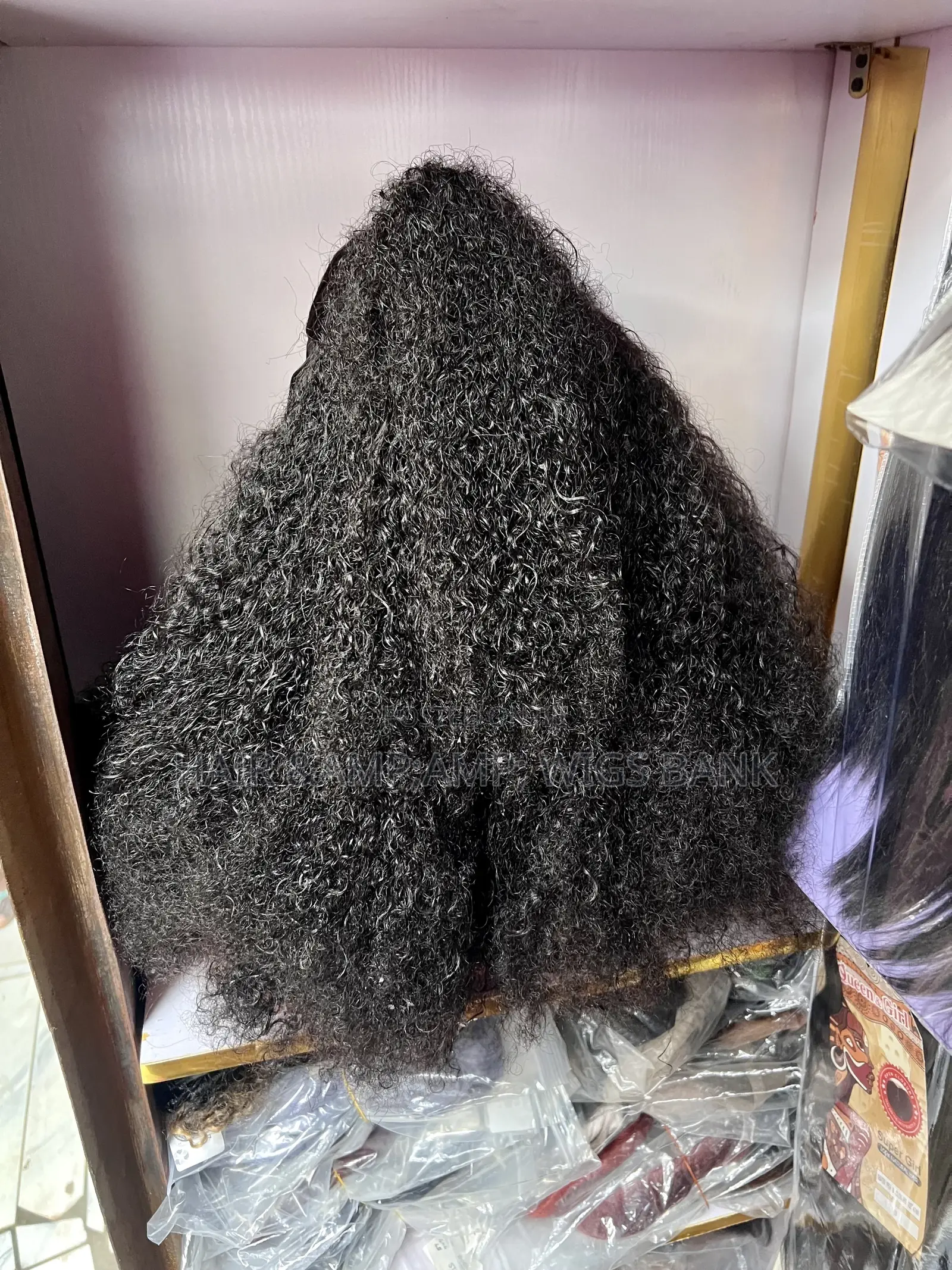 💯 Human Hair Full Frontal Pixie Jerry Curl Gluessless Wig
